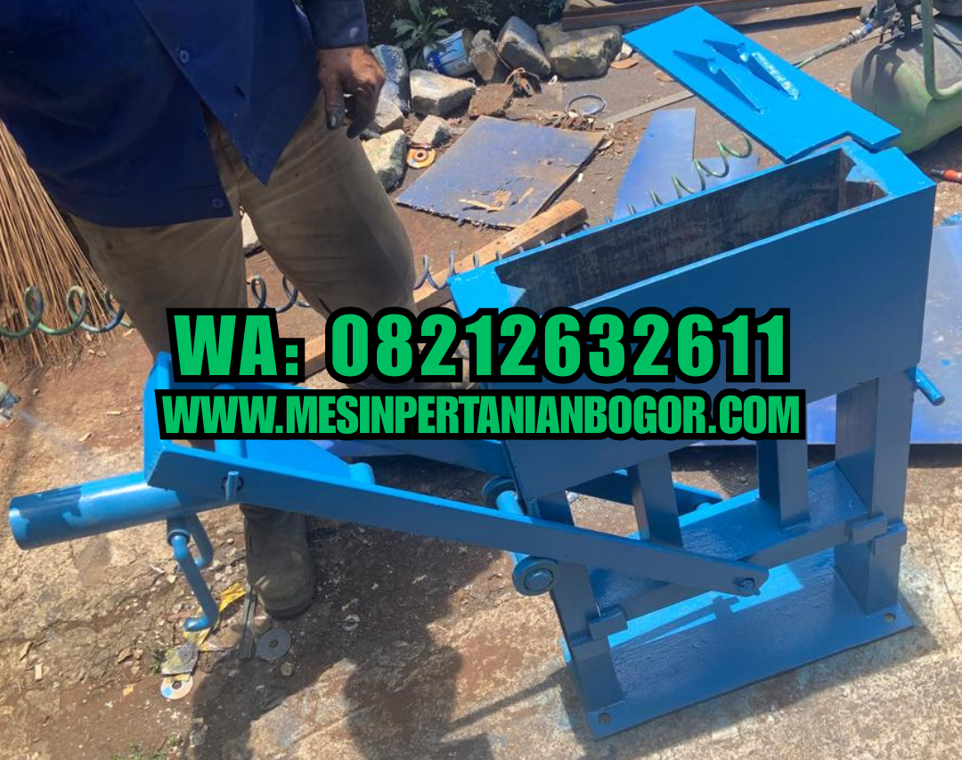 Alat Cetak Batako Manual Press Genjot