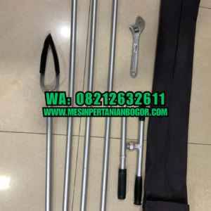 Bor Tanah Belgi 3 Meter Stainless Steel