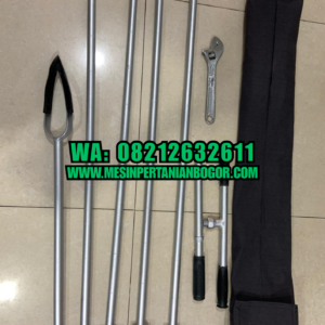 Bor Tanah Belgi 4 Meter Stainless Steel