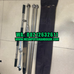 Bor Tanah Gambut 2 Meter Stainless