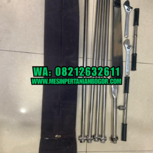 Bor Tanah Gambut 4 Meter Stainless