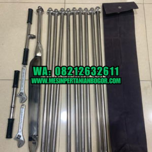 Bor Tanah Gambut 9 Meter Stainless