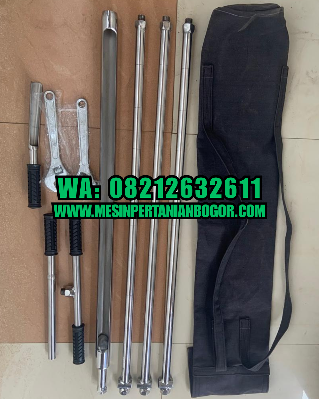 Bor Tanah Gambut Model Casing Kedalaman 4 Meter