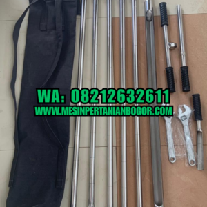 Bor Tanah Gambut Model Casing Kedalaman 6 Meter