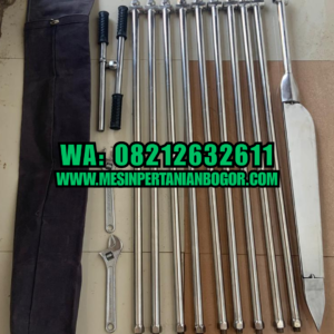 Bor Tanah Gambut Model Parang Kedalaman 10 Meter