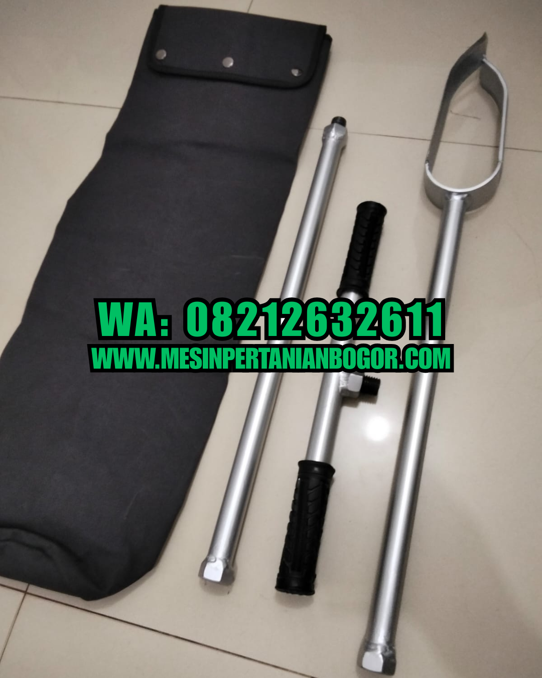 Bor Tanah Tipe Belgi Material Besi