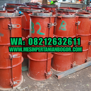 Cetakan Gorong Gorong Ukuran 30 x 100 cm - Cetakan Buis Beton