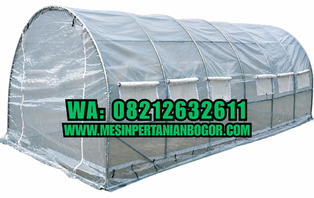 Greenhouse - Sungkup Pengeringan Singkong Gaplek