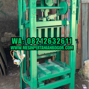 Mesin Cetak Batako - Paving Block Sistem Press Getar