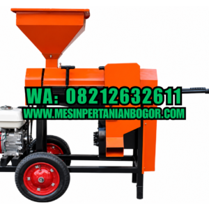 Mesin Huller Kopi Besi Portable Dengan Roda