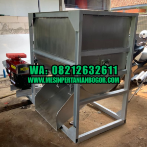 Mesin Mixer Pengaduk Pakan Ternak Kapasitas 500 Kg/Proses