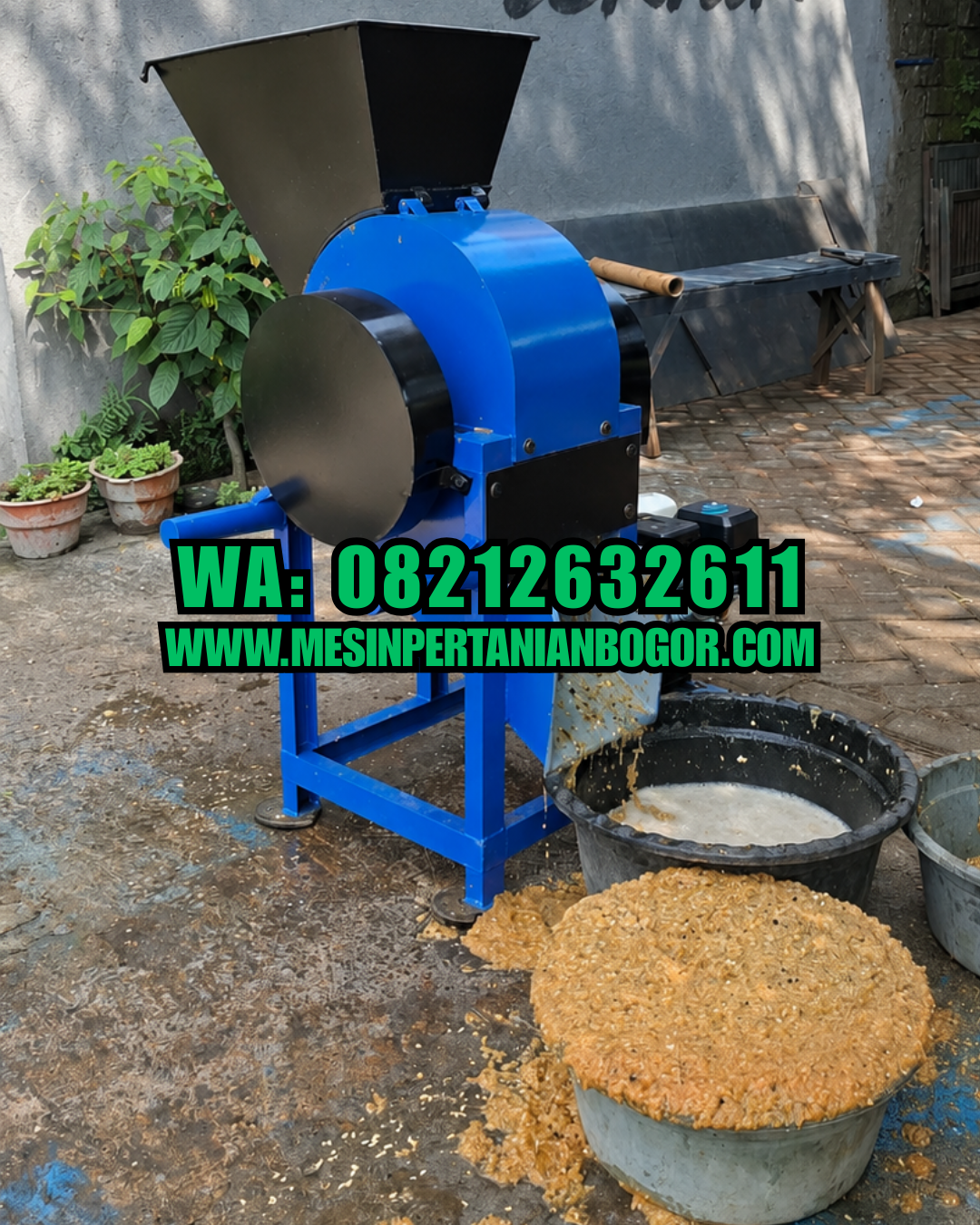 Mesin Pembubur Sampah Organik Untuk Pakan Ternak