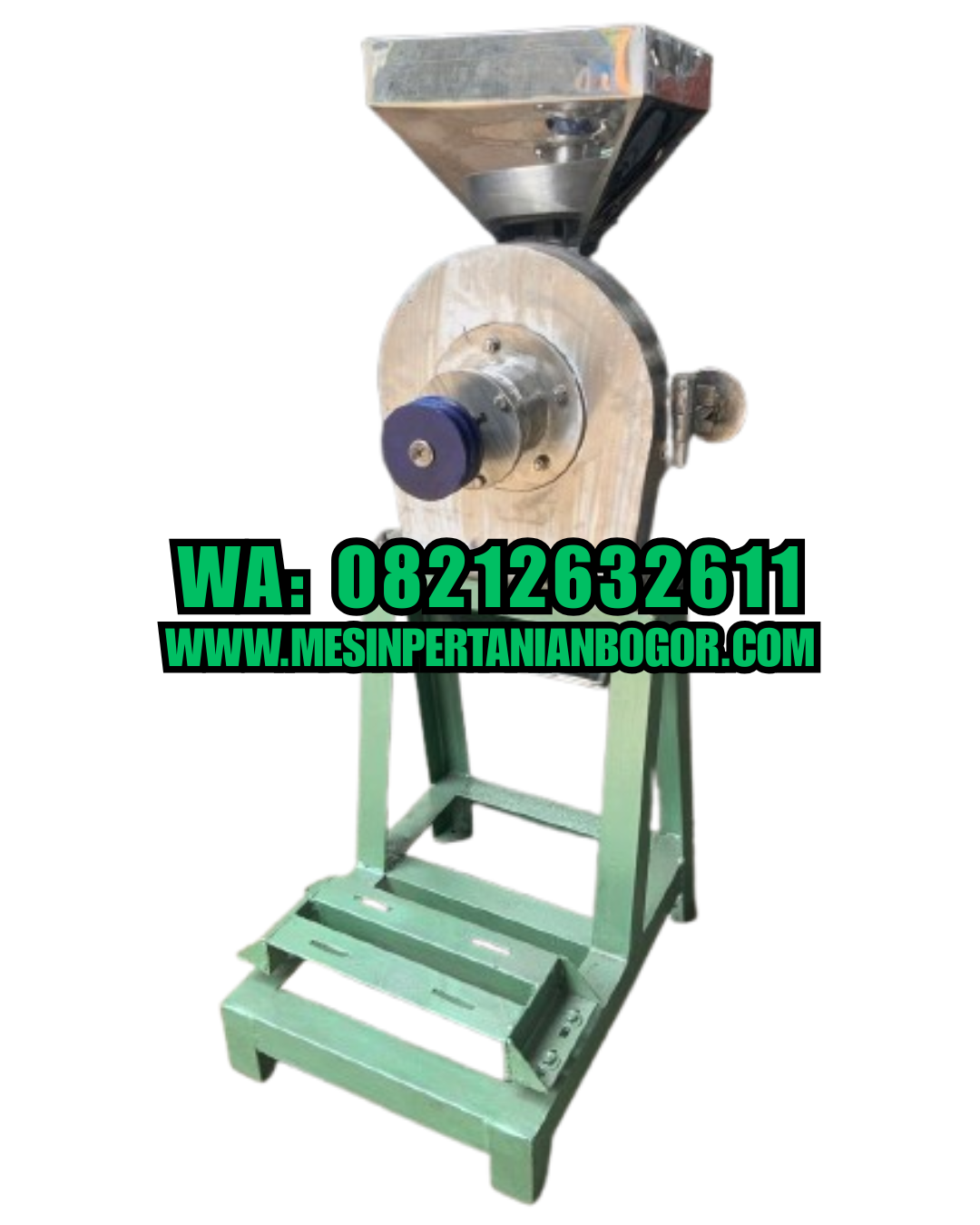 Mesin Penepung Jagung Kapasitas 120 Kg - Mesin Diskmill Stainless
