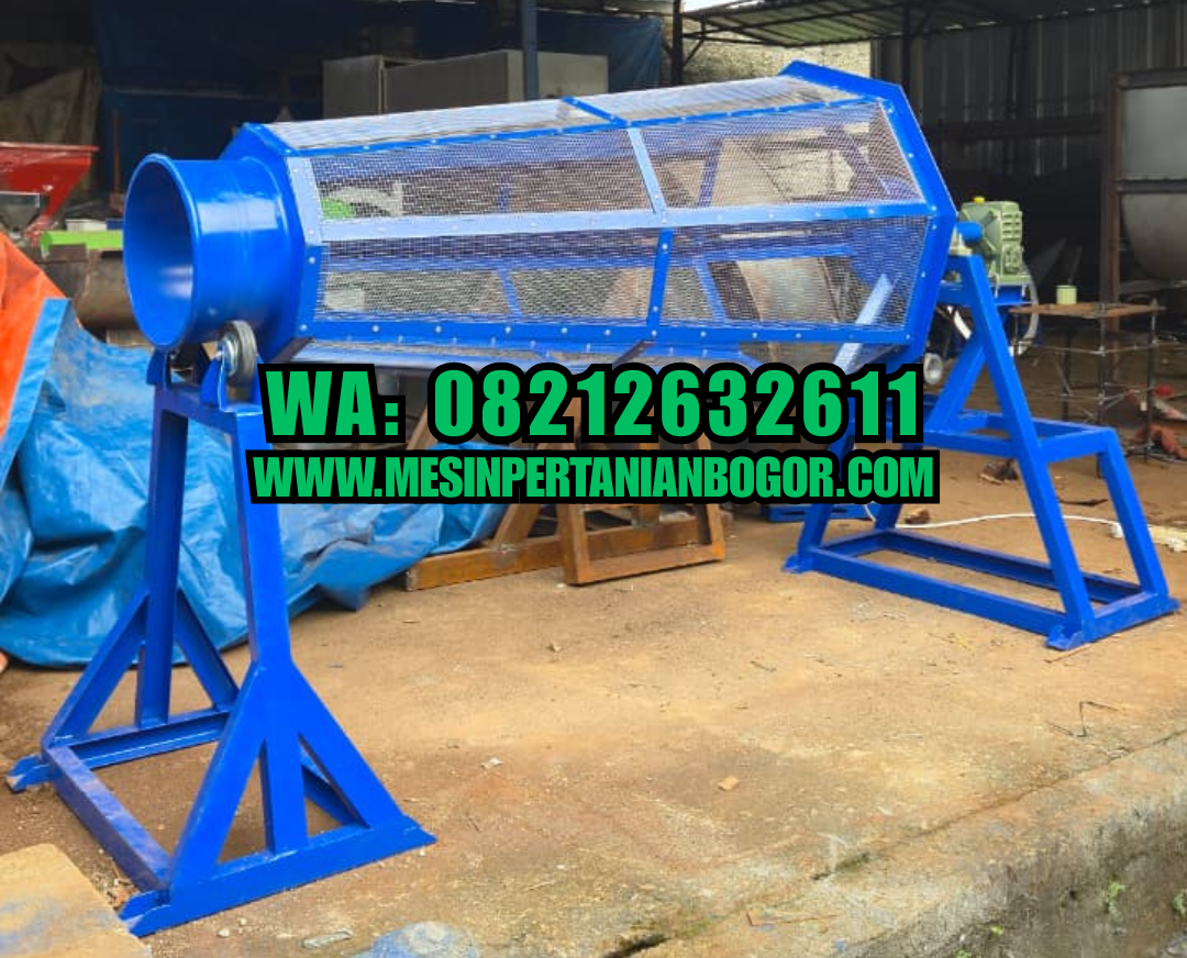 Mesin Pengayak Pasir Panjang 2 Meter