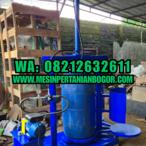 Mesin Press Silase Pakan Ternak 3 Drum