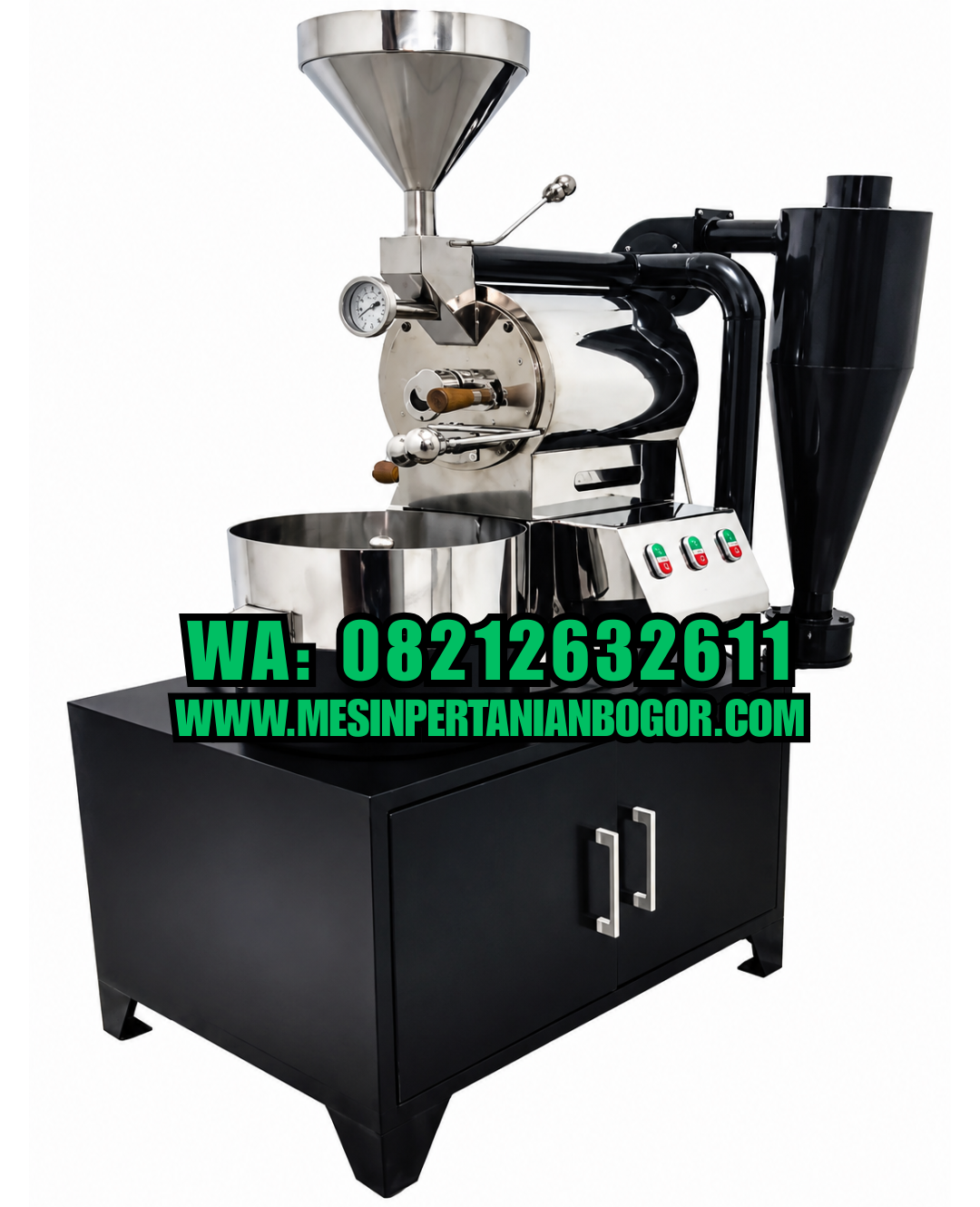 Mesin Sangrai/Roaster Kakao Kapasitas 1 Kg