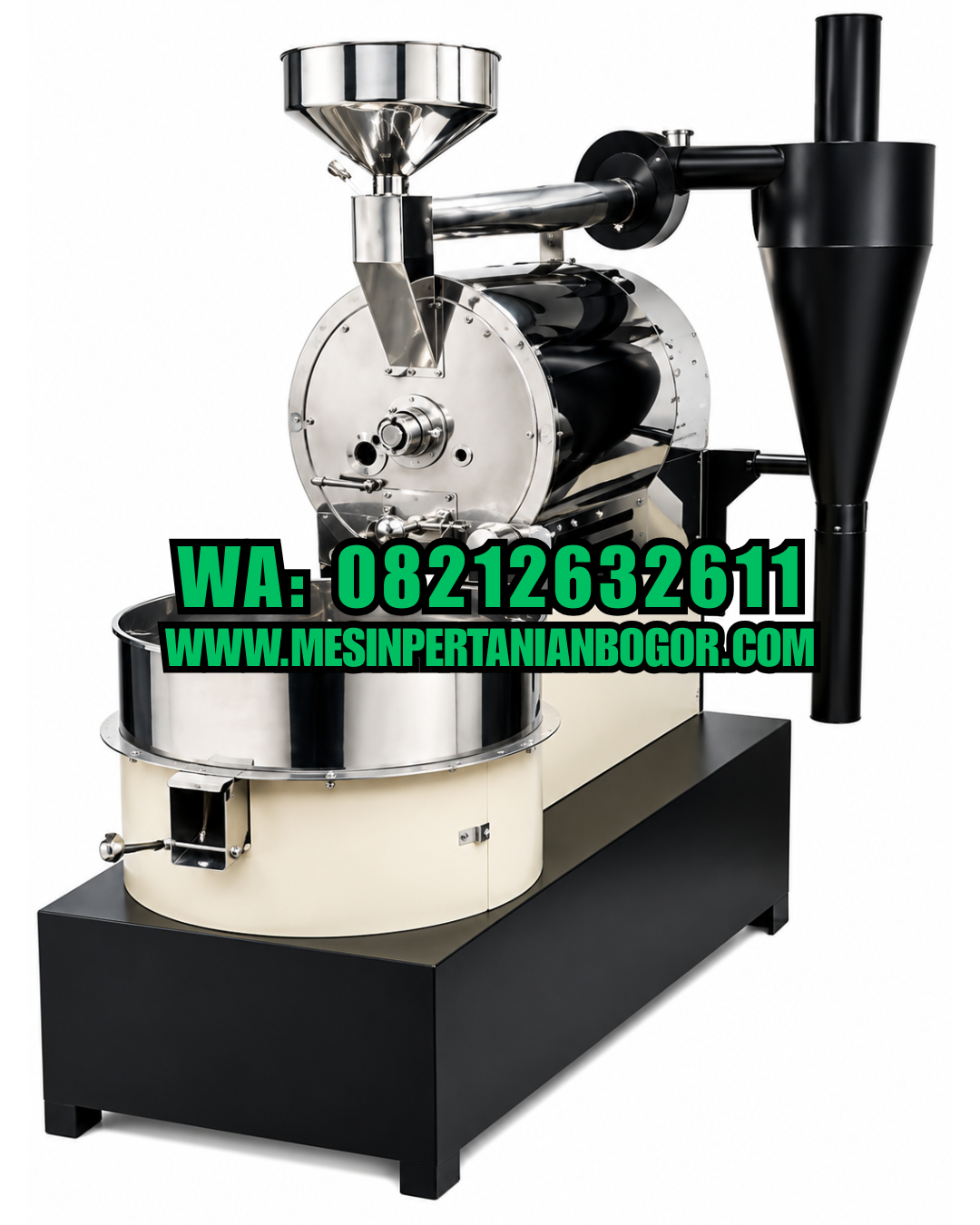 Mesin Sangrai - Roaster Kopi Kapasitas 5 Kg/Proses