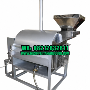 Mesin Sangrai-Gongseng Kakao Kapasitas 10 Kg/Batch