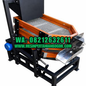 Mesin Sortasi Biji Kopi Sistem Ayunan Papan Kayu